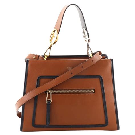 fendi runaway handbag leather small|fendi baguette.